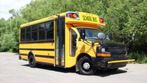 A1 Bus - Vernon BC - School Bus Rental Kelowna - Fleet Pictures - Mini School Bus 1