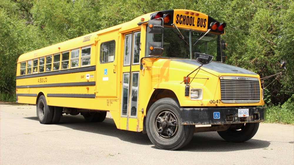 A1 Bus - Vernon BC - School Bus Rental Kelowna - Fleet Pictures - Wheelchair School Bus 1