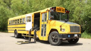 A1 Bus - Vernon BC - School Bus Rental Kelowna - Fleet Pictures - Wheelchair School Bus 2