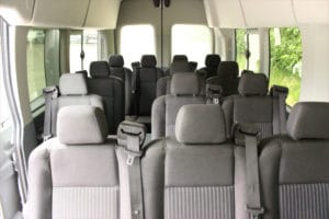 A1 Bus - Vernon BC - Wedding Party Shuttle Bus Service - Fleet Pictures - 15 Passenger Transit Van 3